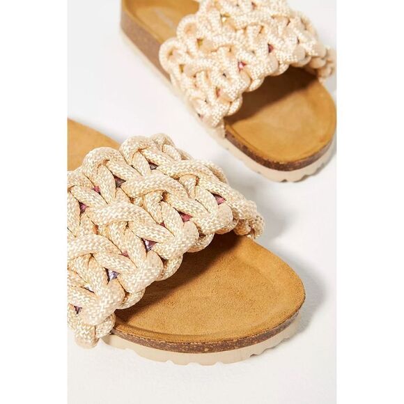 New Anthropologie Intentionally Blank Macro Slide Sandals Size 38 new - Picture 3 of 8